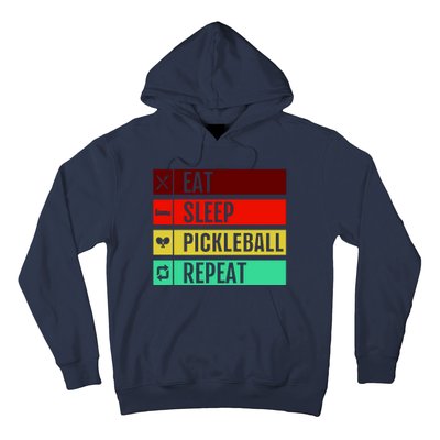 Eat Sleep Pickleball Repeat Hoodie