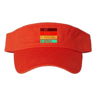 Eat Sleep Pickleball Repeat Visor