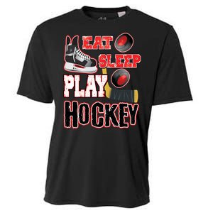 Eat Sleep Play Hockey Cooling Performance Crew T-Shirt