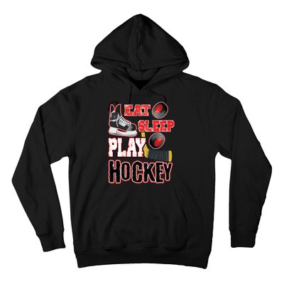 Eat Sleep Play Hockey Hoodie