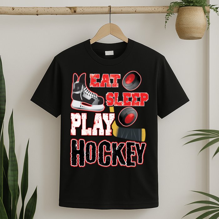 Eat Sleep Play Hockey T-Shirt