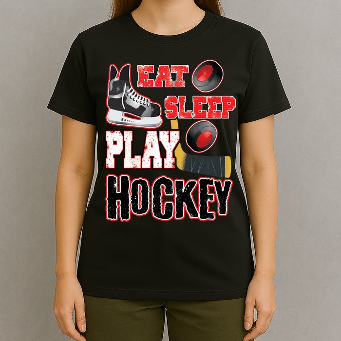 Eat Sleep Play Hockey T-Shirt
