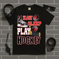 Eat Sleep Play Hockey T-Shirt