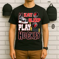 Eat Sleep Play Hockey T-Shirt
