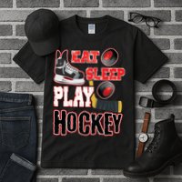 Eat Sleep Play Hockey Tall T-Shirt