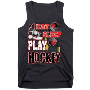 Eat Sleep Play Hockey Tank Top