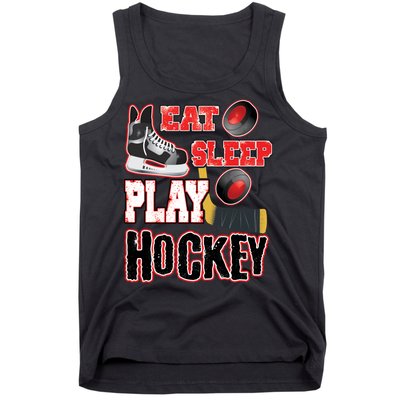 Eat Sleep Play Hockey Tank Top