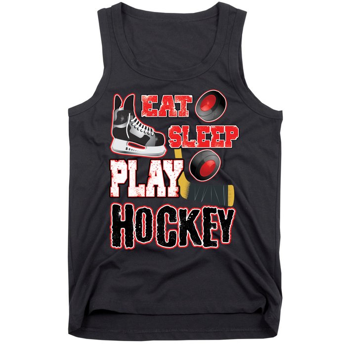 Eat Sleep Play Hockey Tank Top