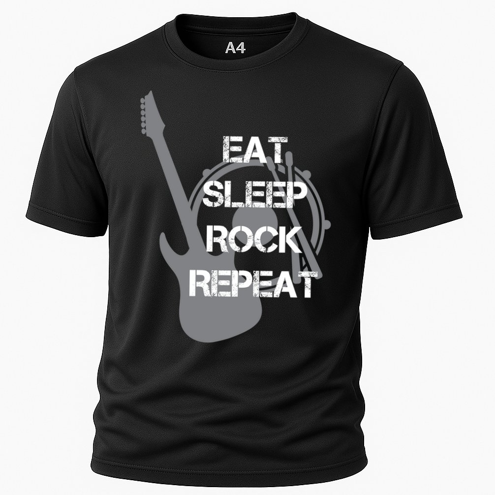 Eat Sleep Rock Repeat Performance Shirt