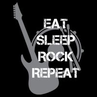 Eat Sleep Rock Repeat Apron