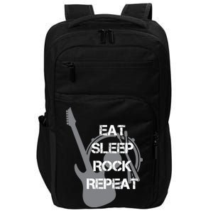 Eat Sleep Rock Repeat Impact Tech Backpack