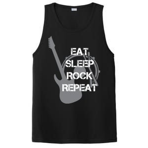 Eat Sleep Rock Repeat PosiCharge Competitor Tank