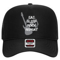 Eat Sleep Rock Repeat Trucker Hat