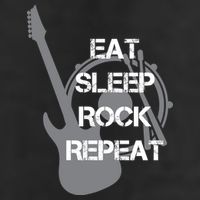 Eat Sleep Rock Repeat Trucker Hat