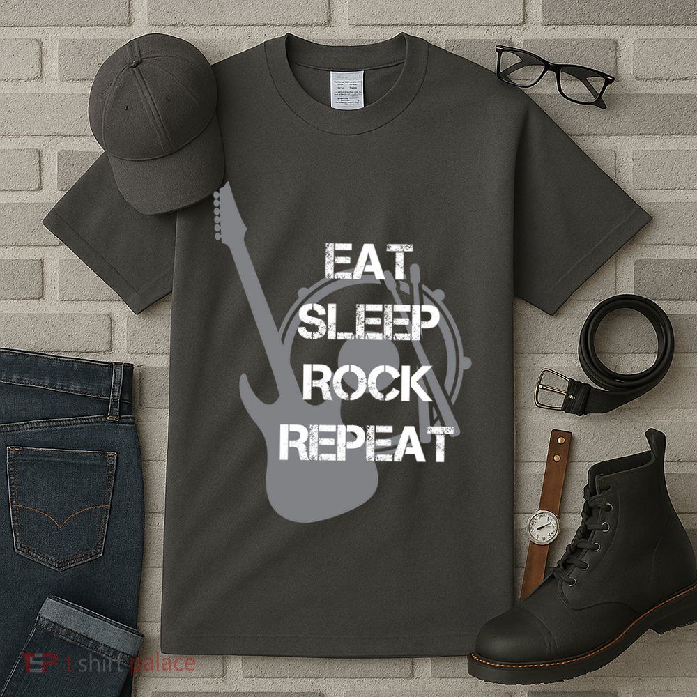 Eat Sleep Rock Repeat Tall T-Shirt