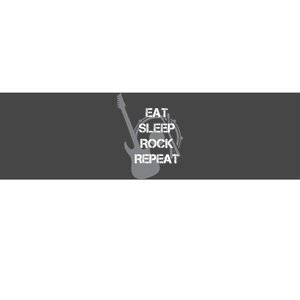 Eat Sleep Rock Repeat Bumper Sticker