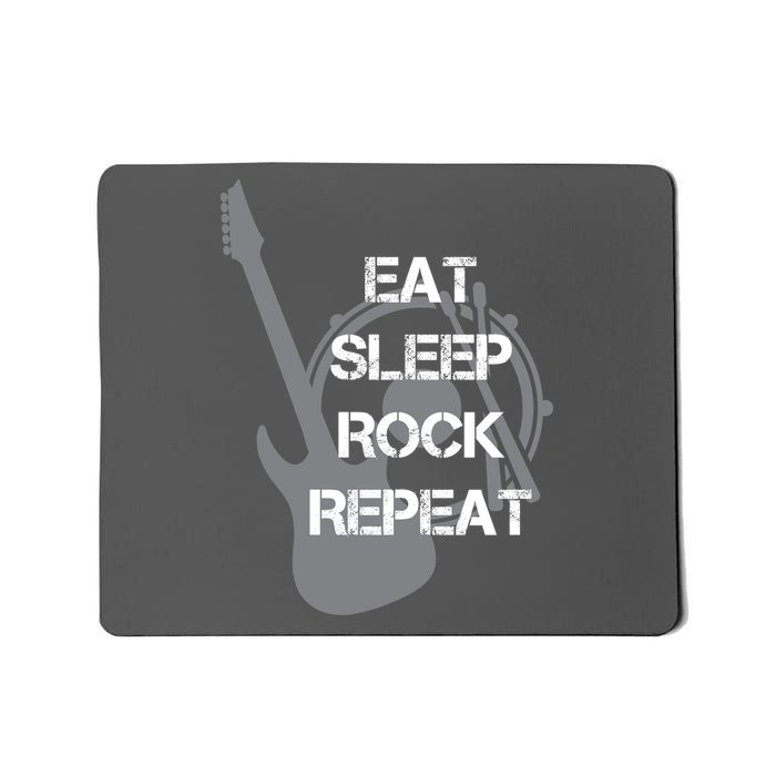 Eat Sleep Rock Repeat Mousepad