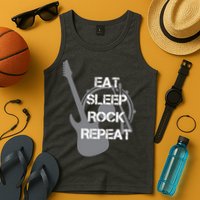 Eat Sleep Rock Repeat Tank Top