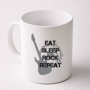 Eat Sleep Rock Repeat Coffee Mug