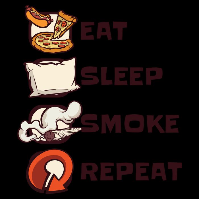 Eat Sleep Smoke Repeat Mug