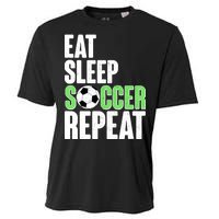 Eat Sleep Soccer Repeat Cooling Performance Crew T-Shirt