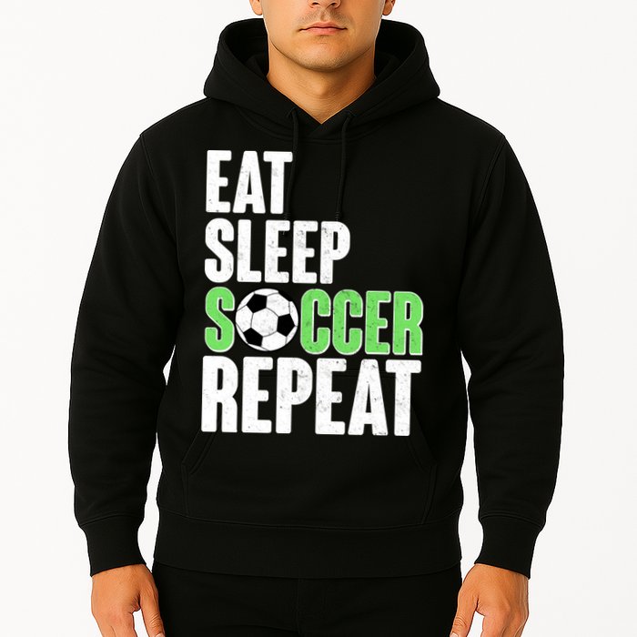 Eat Sleep Soccer Repeat Hoodie