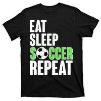 Eat Sleep Soccer Repeat T-Shirt