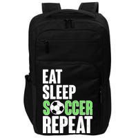 Eat Sleep Soccer Repeat Impact Tech Backpack