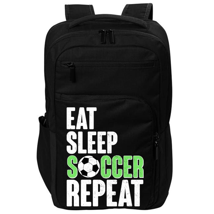 Eat Sleep Soccer Repeat Impact Tech Backpack