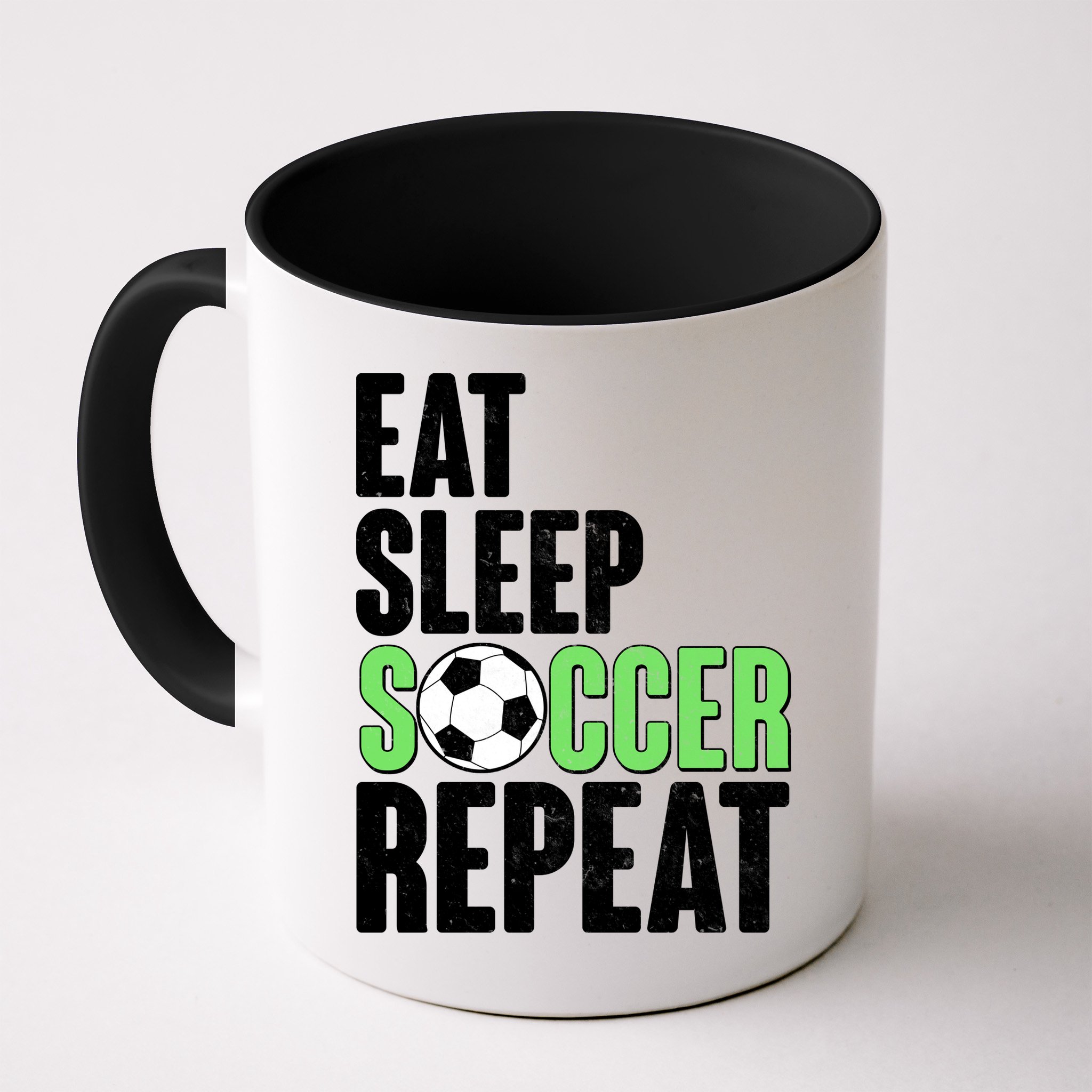 Eat Sleep Soccer Repeat Mug
