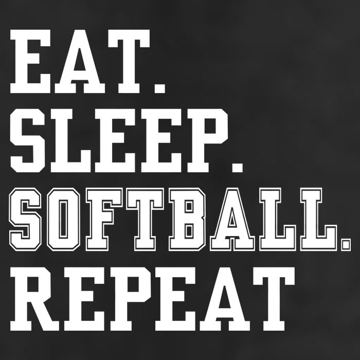 Eat Sleep Softball Repeat 15oz Campfire Ceramic Mug