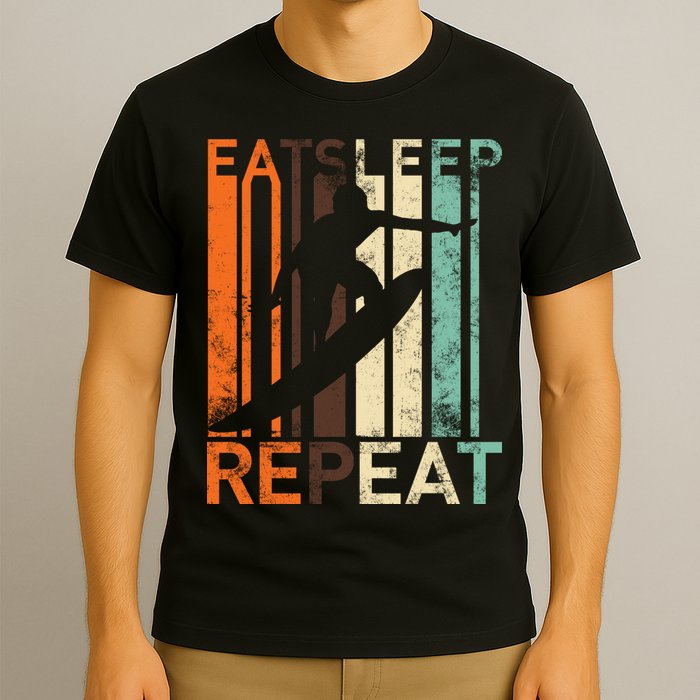 Eat Sleep Surf Repeat  T-Shirt