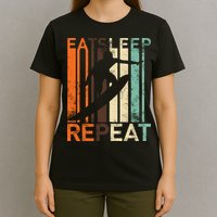 Eat Sleep Surf Repeat  T-Shirt
