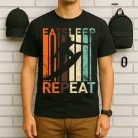 Eat Sleep Surf Repeat  T-Shirt