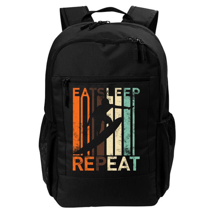 Eat Sleep Surf Repeat  Daily Commute Backpack