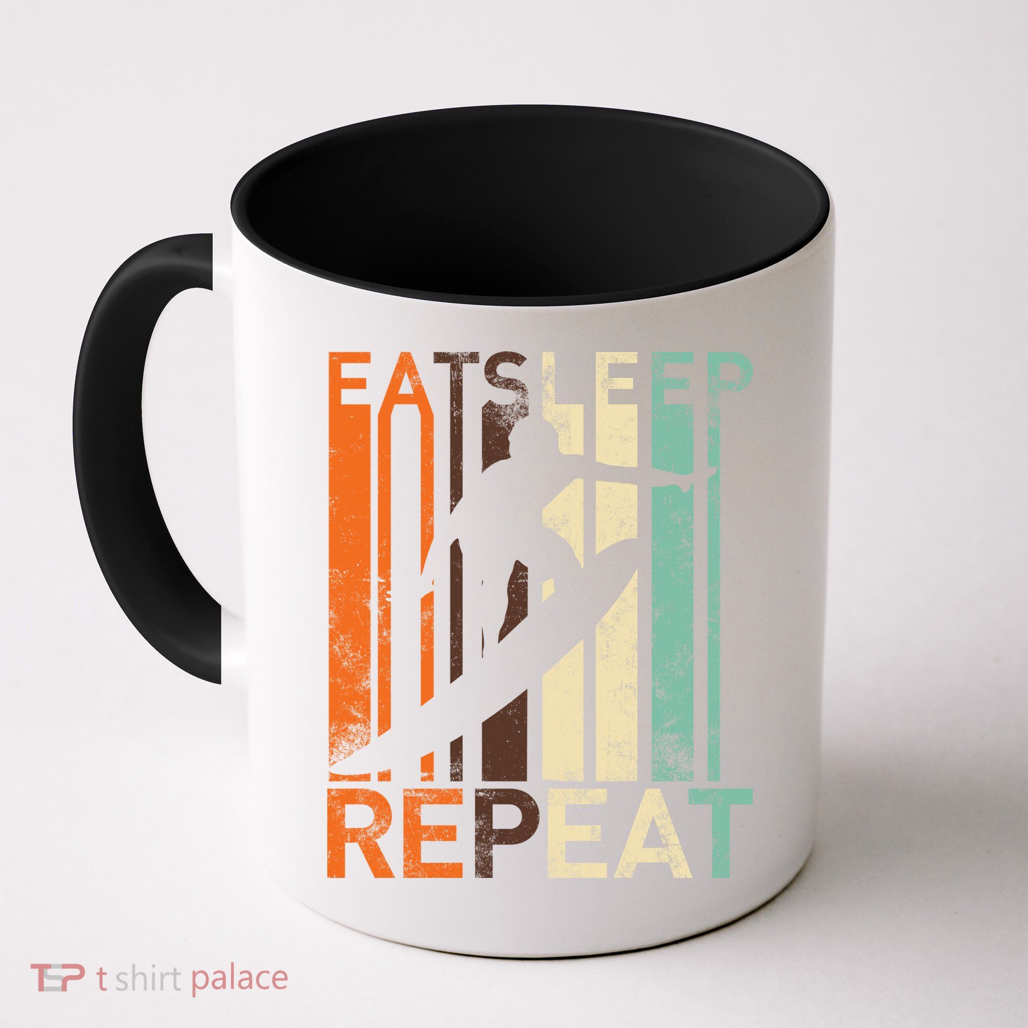 Eat Sleep Surf Repeat  Mug