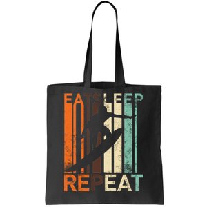 Eat Sleep Surf Repeat  Tote Bag