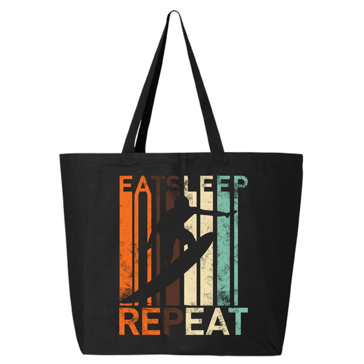 Eat Sleep Surf Repeat  25L Jumbo Tote
