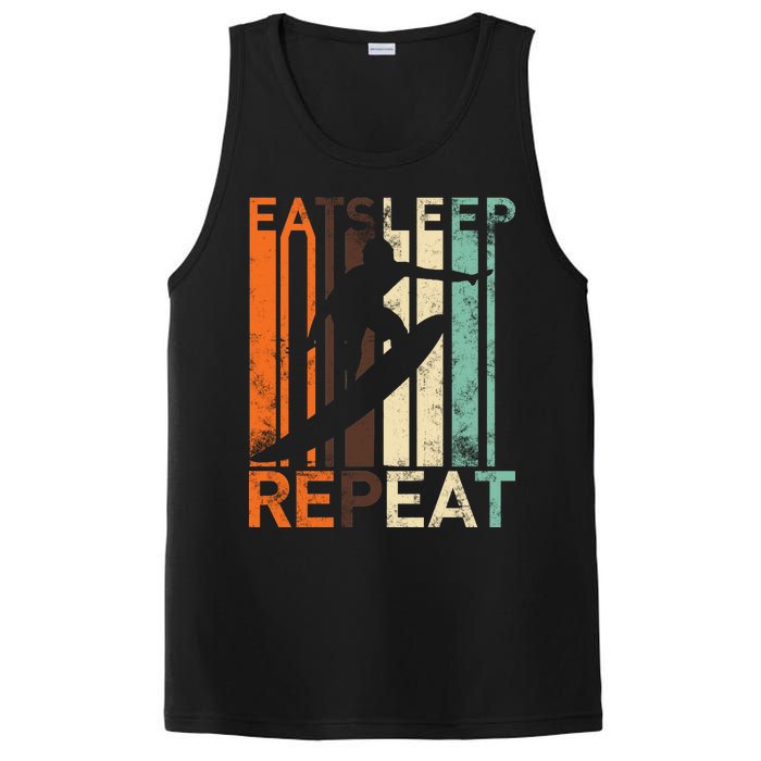 Eat Sleep Surf Repeat  PosiCharge Competitor Tank