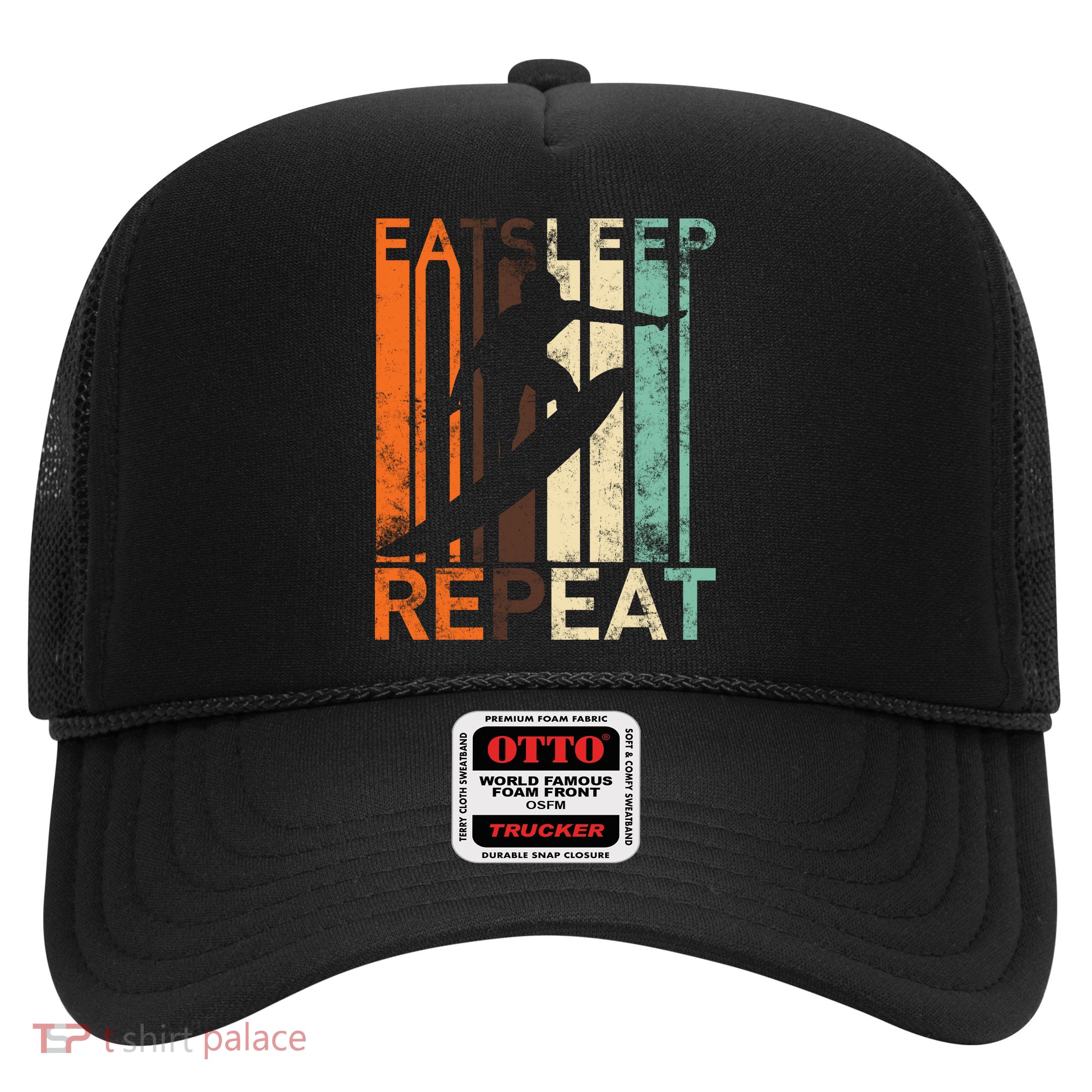 Eat Sleep Surf Repeat  Trucker Hat