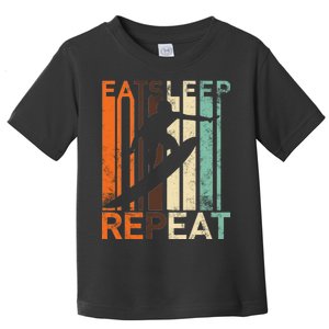 Eat Sleep Surf Repeat  Toddler T-Shirt