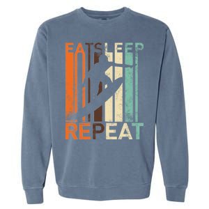 Eat Sleep Surf Repeat  Garment-Dyed Sweatshirt