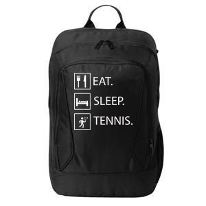 Eat Sleep Tennis City Backpack