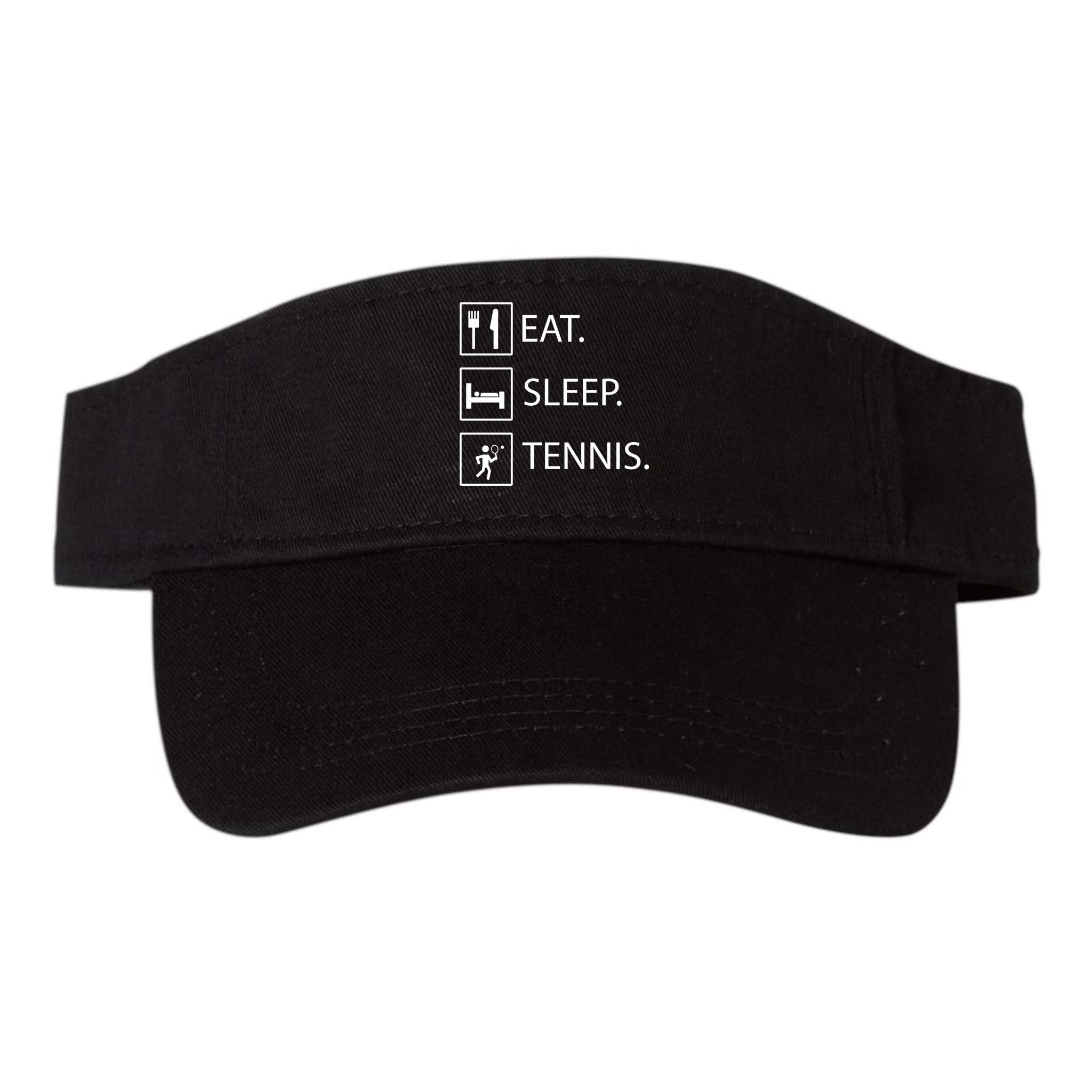 Eat Sleep Tennis Visor