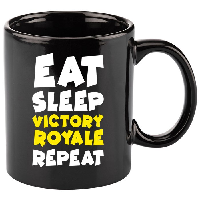 Eat Sleep Victory Royale Repeat 11oz C Handle Ceramic Mug