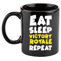 Eat Sleep Victory Royale Repeat 11oz C Handle Ceramic Mug