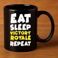 Eat Sleep Victory Royale Repeat 11oz C Handle Ceramic Mug