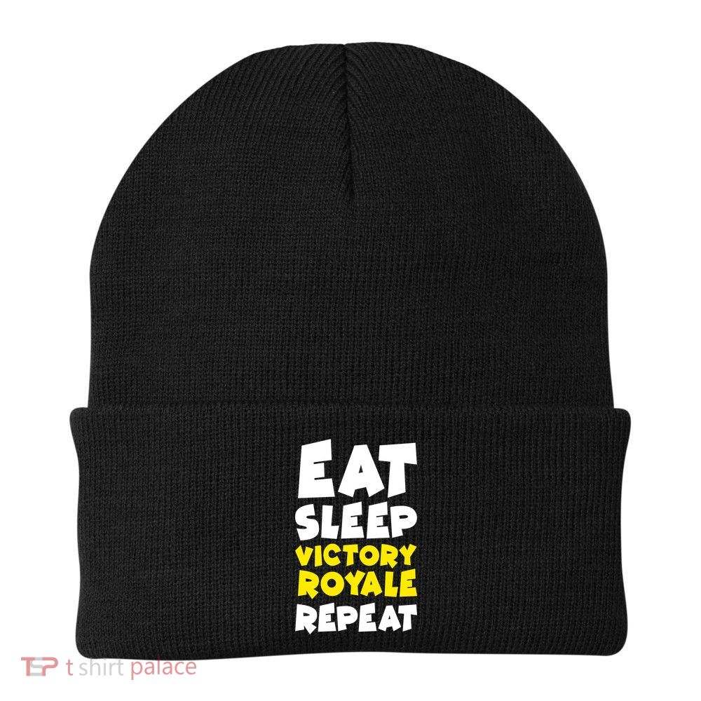 Eat Sleep Victory Royale Repeat Beanie