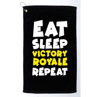 Eat Sleep Victory Royale Repeat Golf Towel