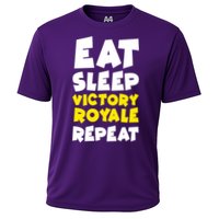 Eat Sleep Victory Royale Repeat Cooling Performance Crew T-Shirt